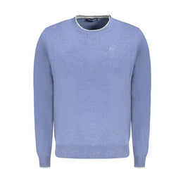 North Sails Blue Cotton Men Sweater