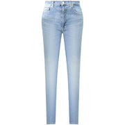 Tommy Hilfiger Blue Cotton Jeans Denim