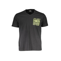 Plein Sport Black Cotton T-Shirt