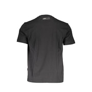 Plein Sport Black Cotton T-Shirt