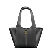 Tommy Hilfiger Black Polyethylene Women Handbag