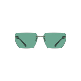 Calvin Klein Green Metal Men Sunglass