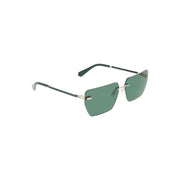 Calvin Klein Green Metal Men Sunglass