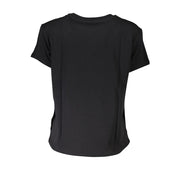 Patrizia Pepe Black Cotton T-Shirt