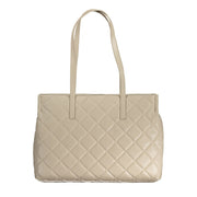 Mario Valentino Beige Polyethylene Handbag