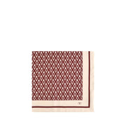 Valentino Garavani Red Silk Scarf