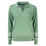 North Sails Green Cotton Women Sweater