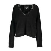 Patrizia Pepe Black Fabric Sweater