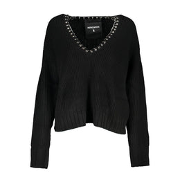 Patrizia Pepe Black Fabric Sweater