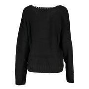 Patrizia Pepe Black Fabric Sweater