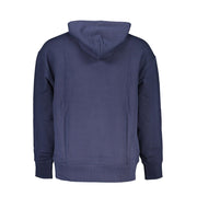 Tommy Hilfiger Blue Cotton Men Sweater with Hood