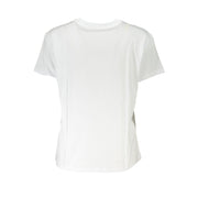 Patrizia Pepe White Cotton T-Shirt