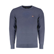 Norway 1963 Blue Wool Men Sweater