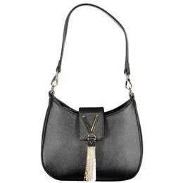 Mario Valentino Black Polyethylene Women Handbag