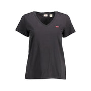 Levi's Black Cotton T-Shirt