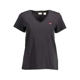Levi's Black Cotton T-Shirt