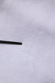 Dolce & Gabbana White Linen Long Sleeves Casual Men Shirt