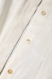 Dolce & Gabbana White Button Down Long Sleeves Blouse Top