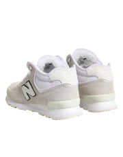 New Balance Off White Suede Sneakers Shoes