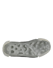 Dolce & Gabbana Multicolor Lace Up Low Top NS1 Sneakers Shoes