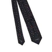 Jil Sander Black Silk Tie