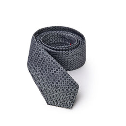 Jil Sander Gray Silk Tie