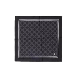 Dolce & Gabbana Black Silk Pocket Square