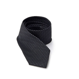 Jil Sander Black Silk Tie