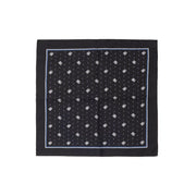 Dolce & Gabbana Black Silk Pocket Square