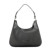 La Martina Black Leather Handbag