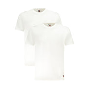 Tommy Hilfiger White Cotton Men Underwear Shirt