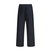 Marni Black Cotton Casual Pants
