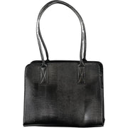 Mario Valentino Black Polyethylene Handbag