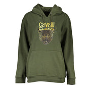 Cavalli Class Green Cotton Women Sweater