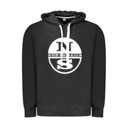North Sails Black Cotton Sweatshirt