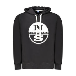 North Sails Black Cotton Sweatshirt