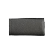 Mario Valentino Black Polyethylene Wallet