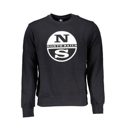 North Sails Black Cotton Sweatshirt