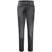 Calvin Klein Black Cotton Jeans Denim