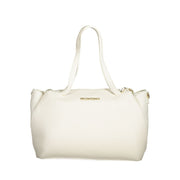 Mario Valentino White Polyethylene Women Handbag