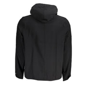 Calvin Klein Black Polyester Men's Sport Jacket