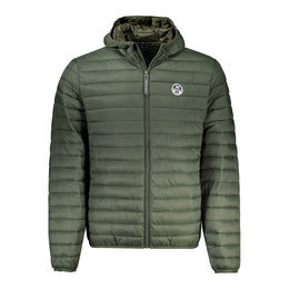 North Sails Green Polyamide Men Jacket