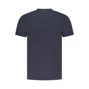 Cavalli Class Blue Cotton Men T-Shirt
