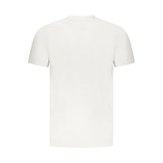 Cavalli Class White Cotton Men T-Shirt