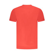 Cavalli Class Red Cotton Men T-Shirt