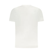 Cavalli Class White Cotton Men T-Shirt