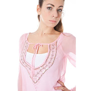 Phard Pink Silk T-Shirt