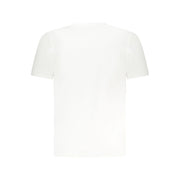 Cavalli Class White Cotton T-Shirt