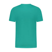 Cavalli Class Green Cotton T-Shirt
