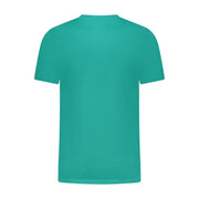 Cavalli Class Green Cotton T-Shirt
